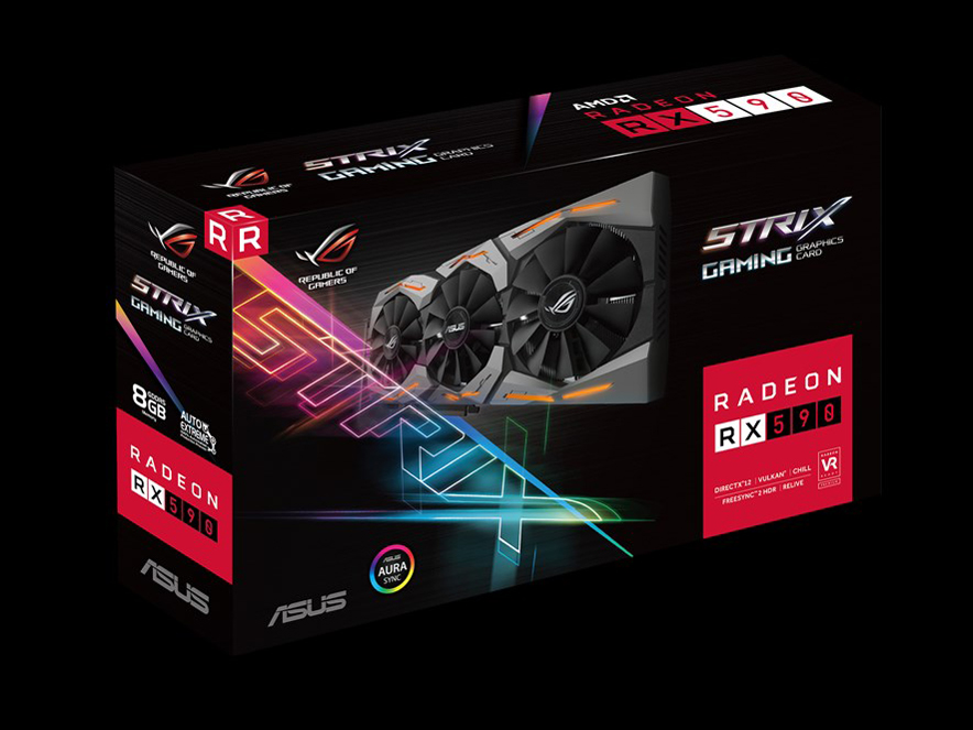 ROG-STRIX-RX590-8G-GAMING [PCIExp 8GB]