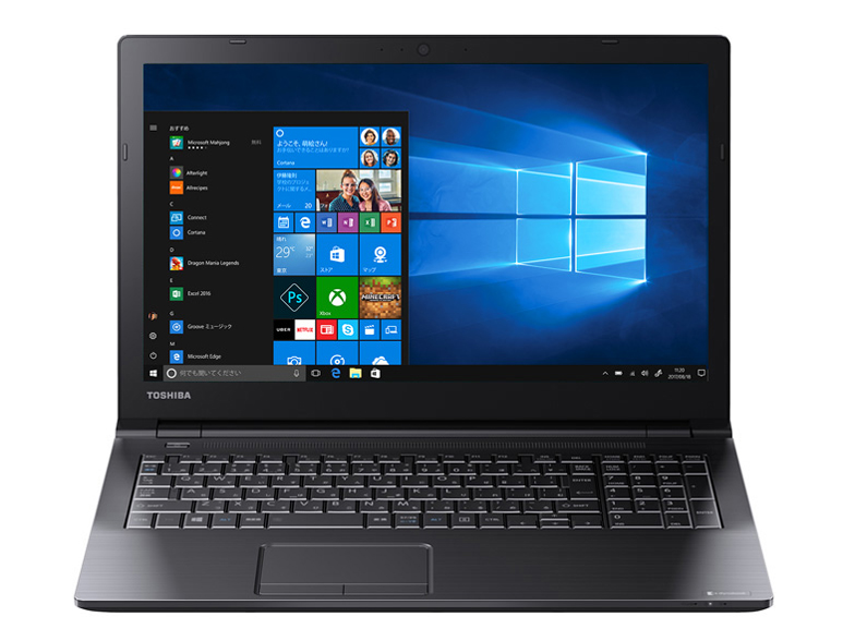 dynabook BZ55/JBSD PBZ55JB-SRB 15.6�^HD Core i7 8550U 256GB_SSD Office�Ȃ� �̐��i�摜