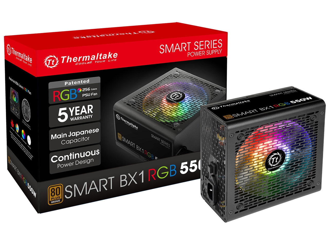 Smart BX1 RGB 550W BRONZE PS-SPR-0550NHFABJ-1 [Black]