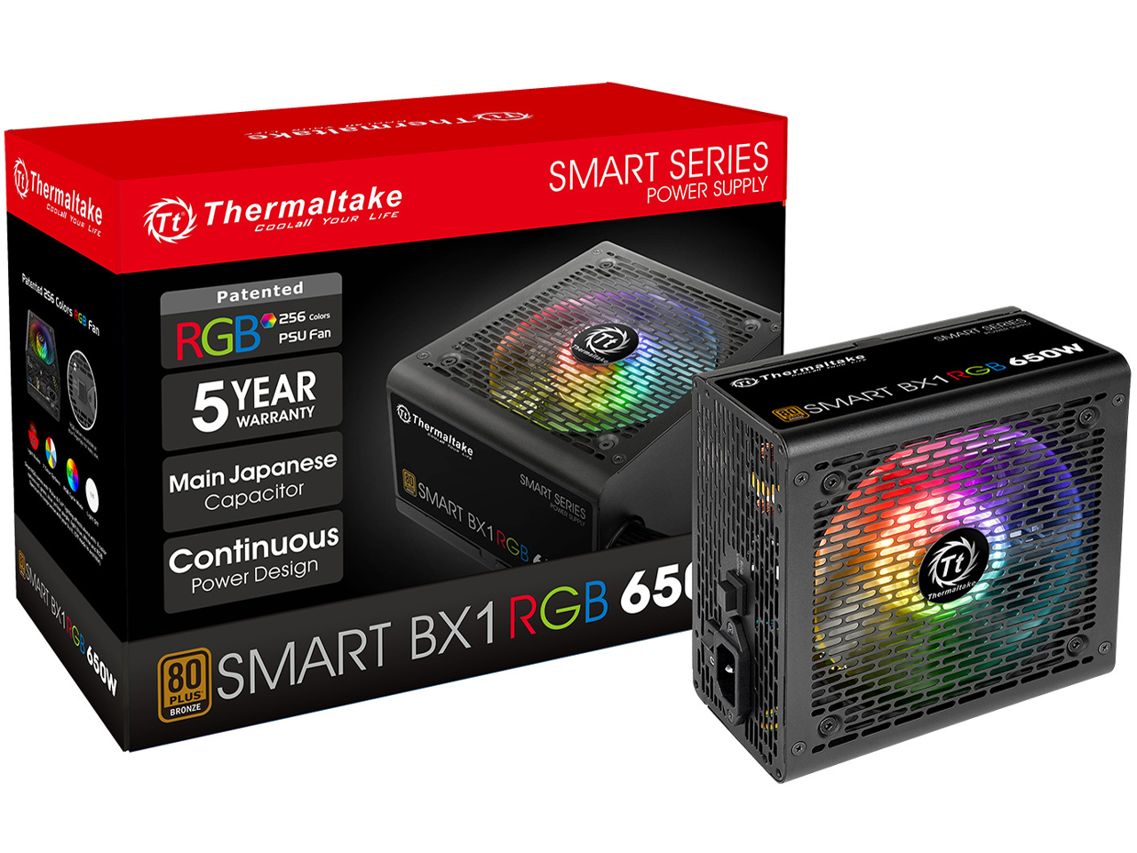 Smart BX1 RGB 650W BRONZE PS-SPR-0650NHFABJ-1 [Black]