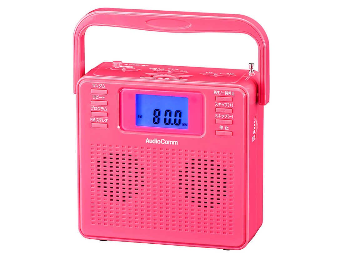 AudioComm RCR-500Z-P [�s���N] �̐��i�摜