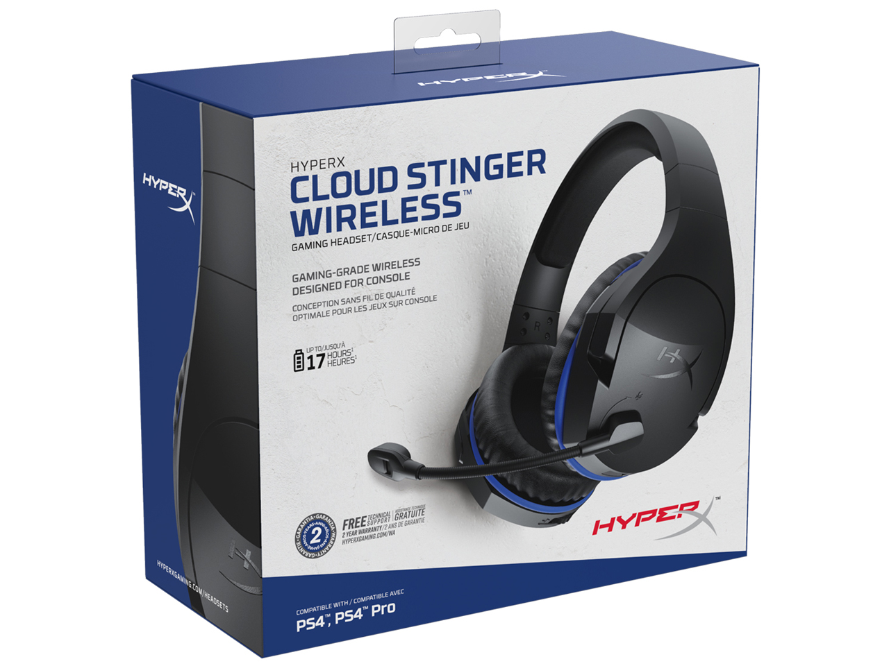 Cloud Stinger Wireless HX-HSCSW-BK