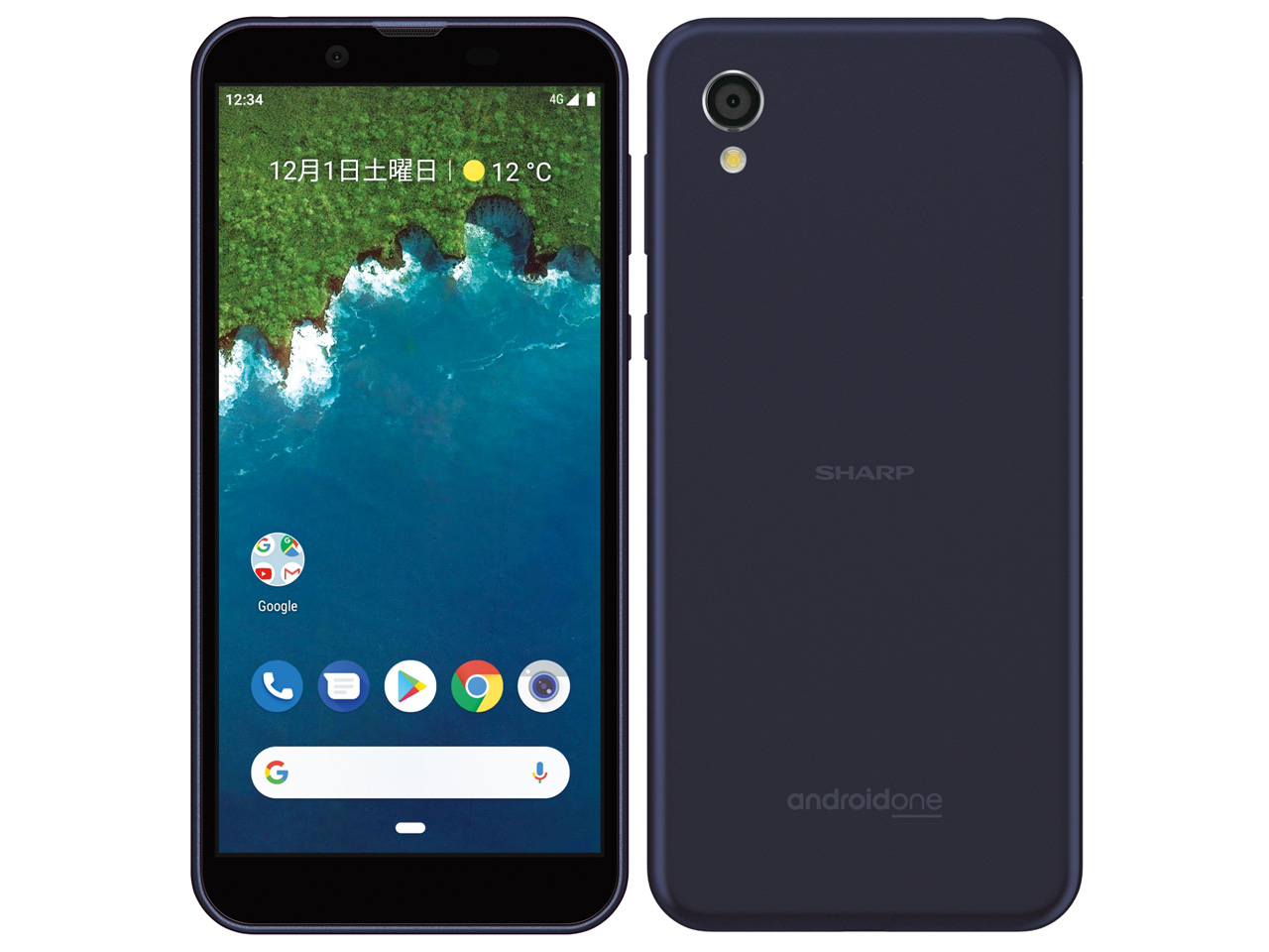 Android One S5 ���C���o�C�� [�_�[�N�u���[] �̐��i�摜