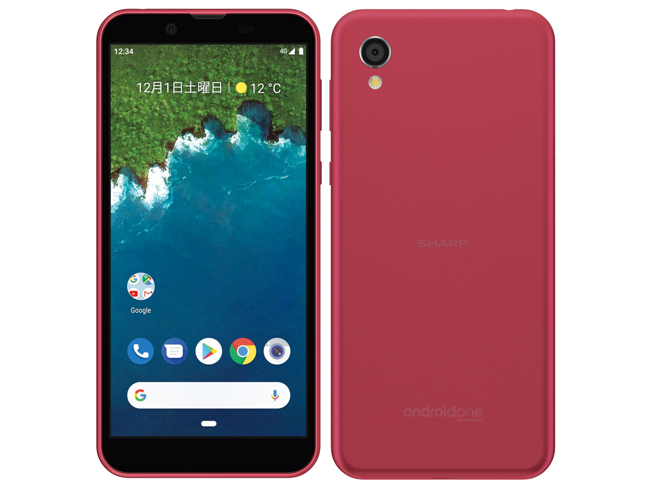 Android One S5 ���C���o�C�� [���[�Y�s���N] �̐��i�摜