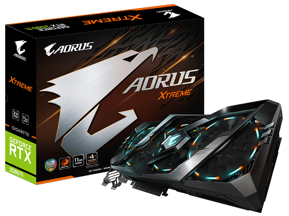 AORUS GV-N208TAORUS X-11GC [PCIExp 11GB] �̐��i�摜