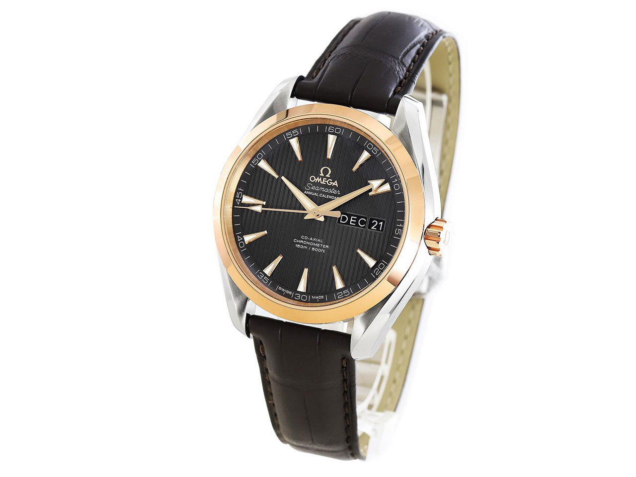 シーマスター アクアテラ 150M コーアクシャル アニュアルカレンダー 43 MM 231.23.43.22.06.002