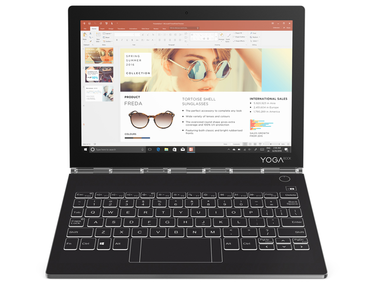 YOGA BOOK C930 ZA3S0139JP �̐��i�摜