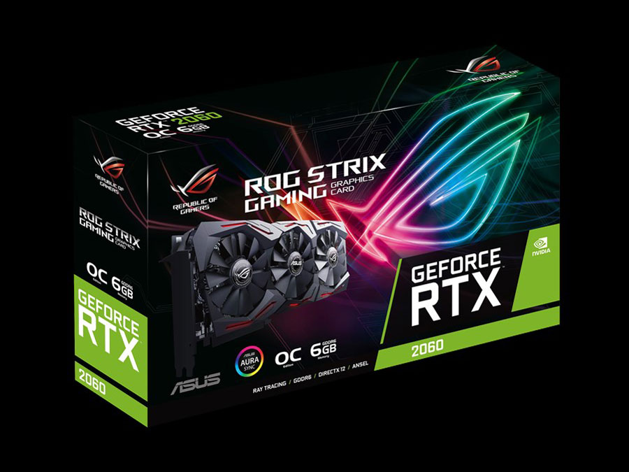ROG-STRIX-RTX2060-O6G-GAMING [PCIExp 6GB]