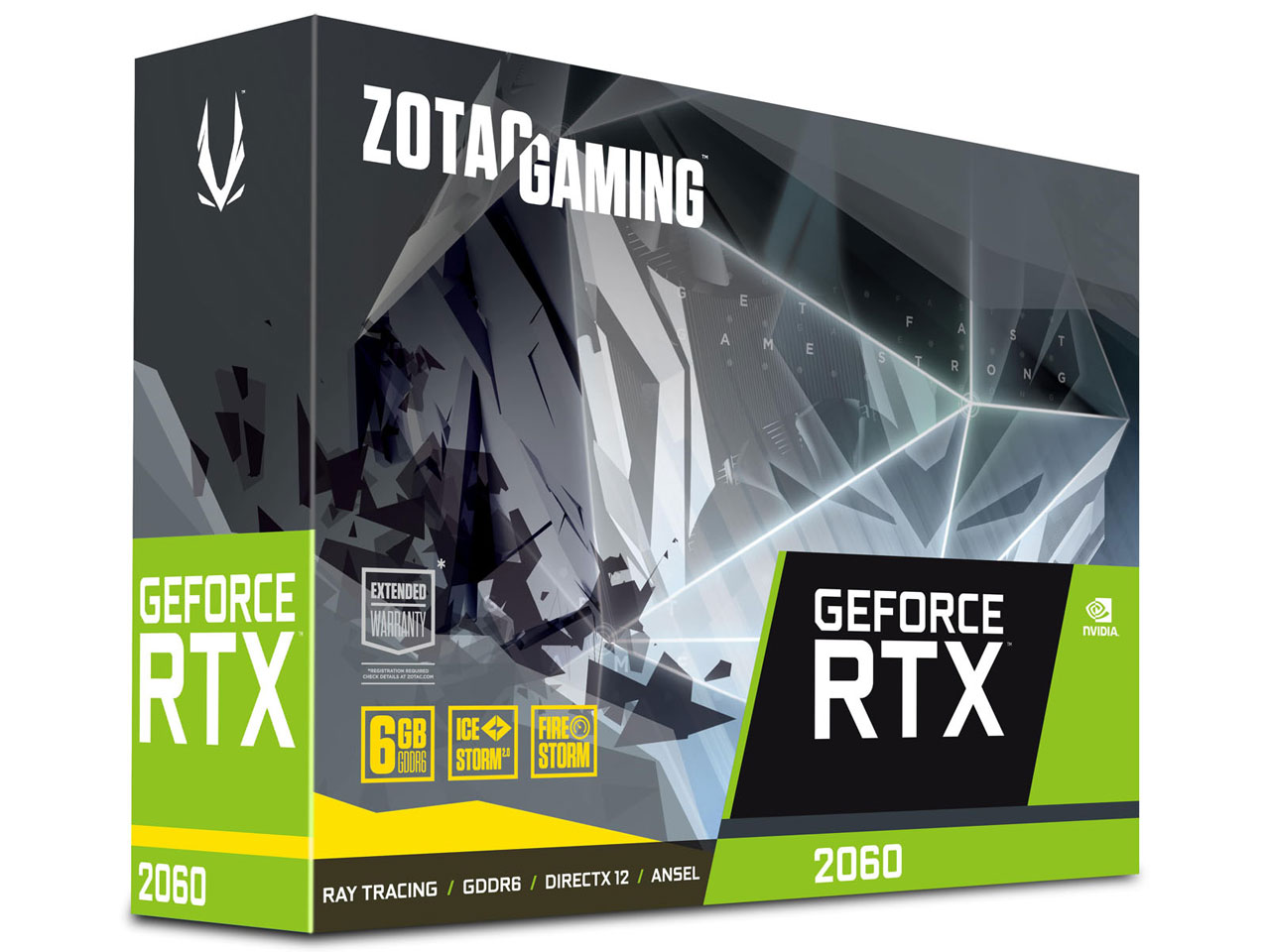 ZOTAC GAMING GeForce RTX 2060 Twin Fan ZT-T20600F-10M [PCIExp 6GB]