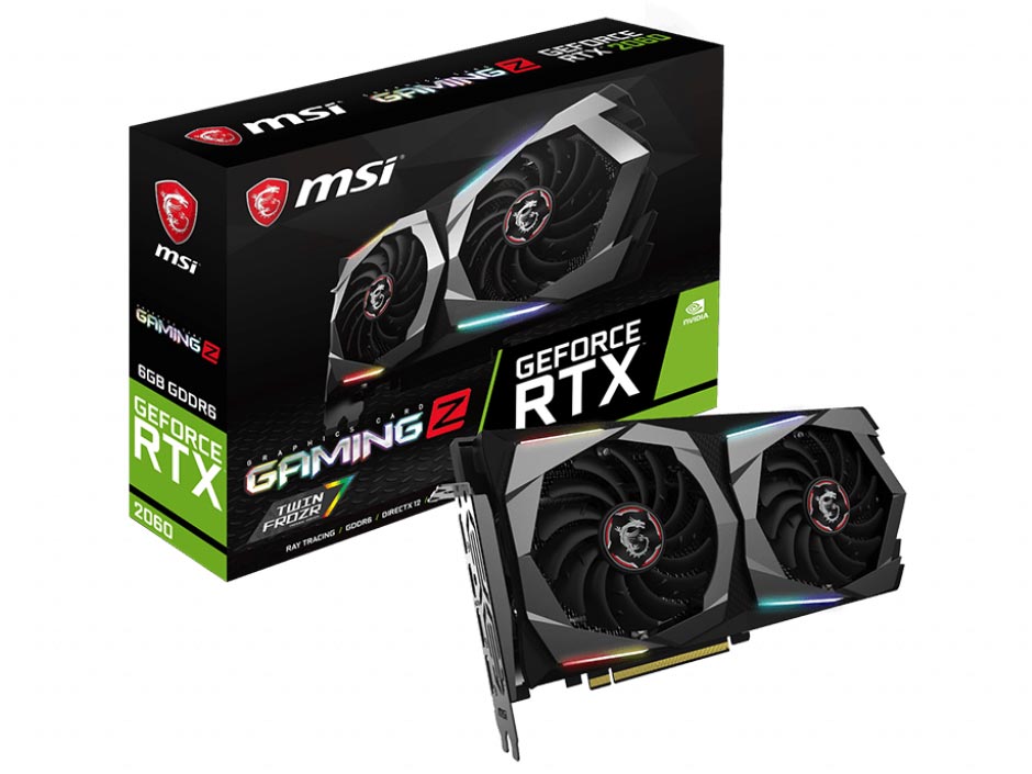 GeForce RTX 2060 GAMING Z 6G [PCIExp 6GB] �̐��i�摜