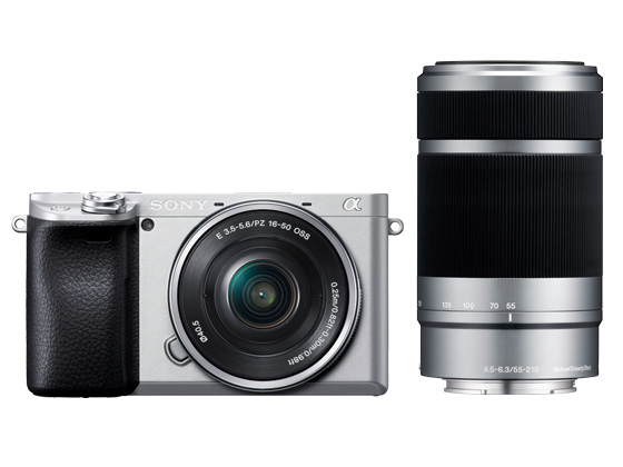 【極美品】SONY α6400ダブルズームキット　最終値下げ SONY α6400 ILCE-6400Y ダブルズームレンズキット [シルバー