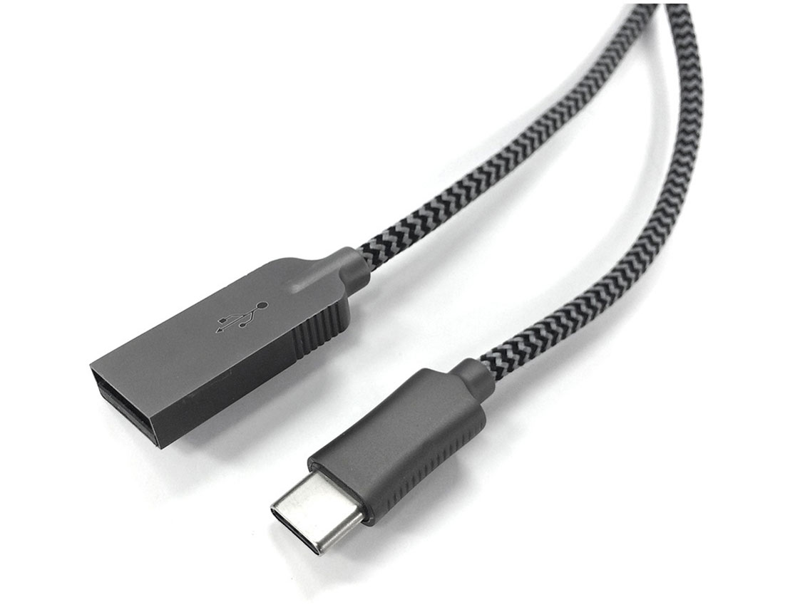 Digio2 Type-C�X�g�����O�P�[�u�� USB2.0 ZUH-SWICA205GY [0.5m] �̐��i�摜