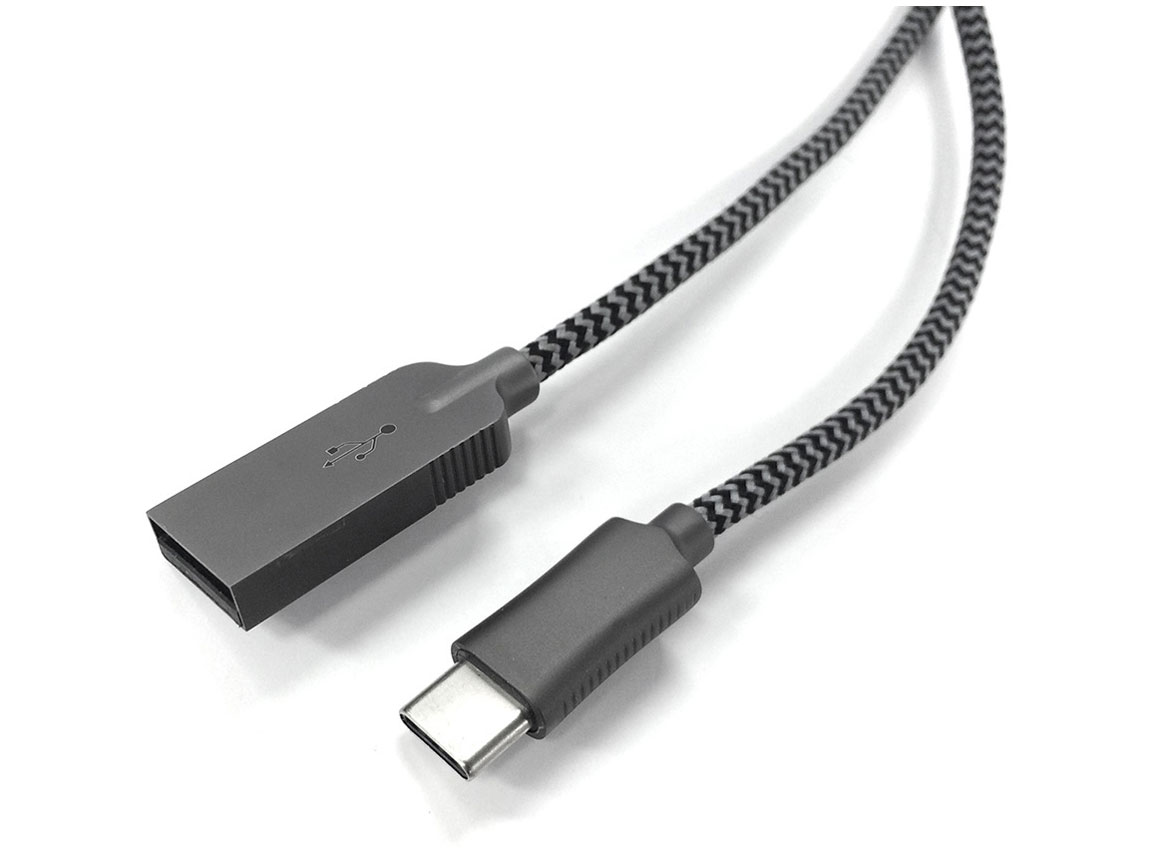 Digio2 Type-C�X�g�����O�P�[�u�� USB2.0 ZUH-SWICA230GY [3m] �̐��i�摜