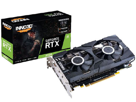 GeForce RTX 2060 Twin X2 N20602-06D6-1710VA23 [PCIExp 6GB] �̐��i�摜