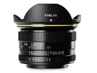 KAMLAN FS 7.5mm F3.2 [�}�C�N���t�H�[�T�[�Y�p] �̐��i�摜