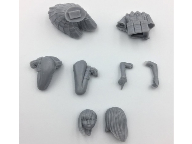 1/35 LittleArmory �L��b�� ���A���w�b�h�o�[�W����