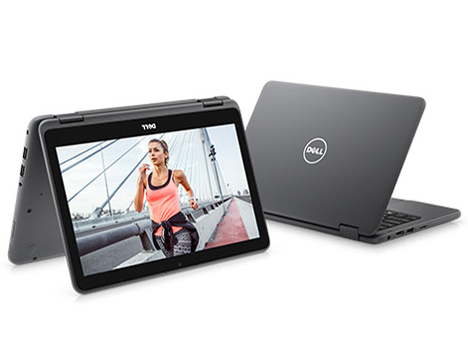 Inspiron 11 3000 2 in 1 �X�^���_�[�h�E�^�b�`�p�l�� 4GB�������E500GB HDD���ځEOffice Personal 2019�t���f�� [�O���[]