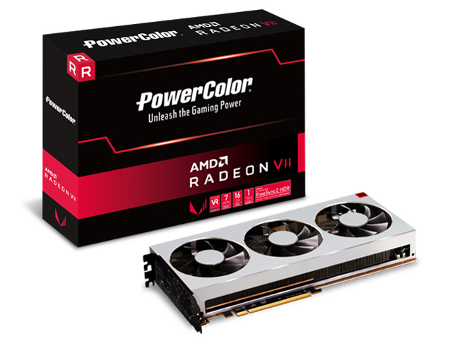 PowerColor Radeon VII 16GB HBM2 AXVII 16GBHBM2-3DH [PCIExp 16GB] �̐��i�摜
