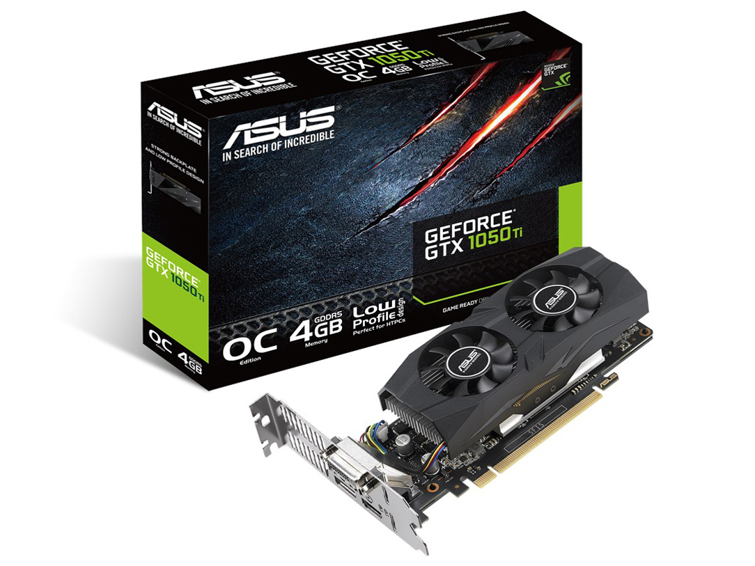 GTX1050TI-O4G-LP-BRK [PCIExp 4GB] �̐��i�摜