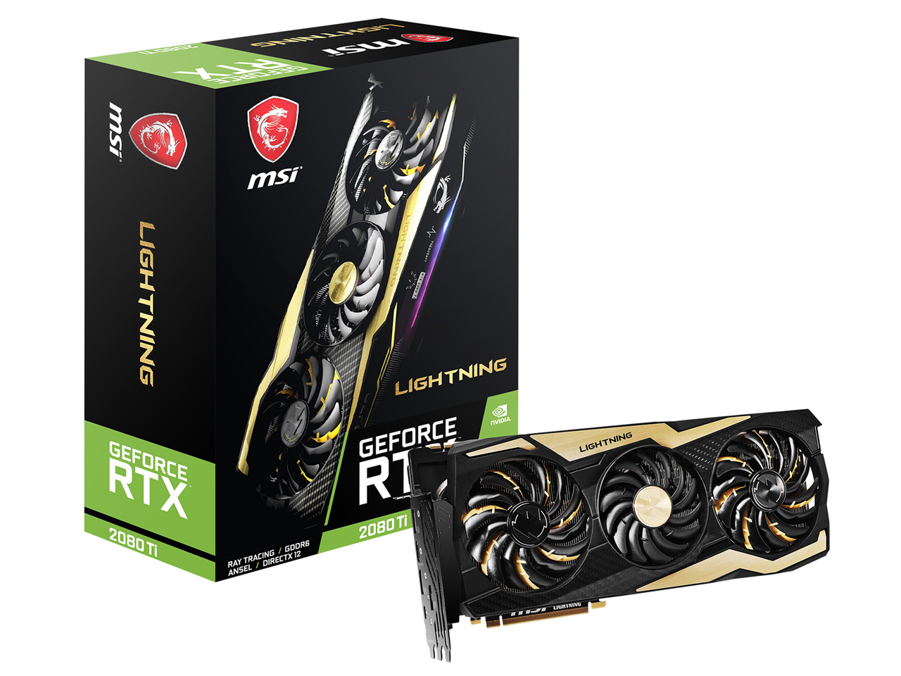 GeForce RTX 2080 Ti LIGHTNING Z [PCIExp 11GB] �̐��i�摜