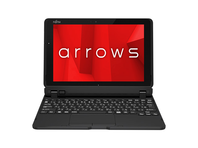 arrows Tab QH�V���[�Y WQ2/D1 KC_WQ2D1_A012 Celeron N4100�E8GB�������EeMMC128GB�EOffice���ځE�X�[�p�[�}���`�h���C�u�E�y�ʃX�����L�[�{�[�h�t�����f��