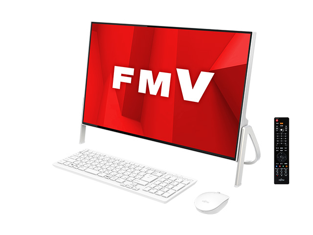 FMV ESPRIMO FH�V���[�Y WF1/D1 KC_WF1D1_A022 Core i7�ETV�@�\�E������8GB�EBlu-ray���ڃ��f�� [�z���C�g] �̐��i�摜