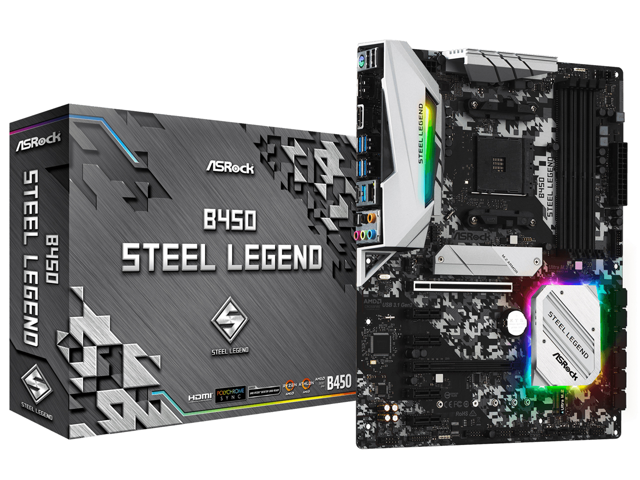 w{ pbP[Wx B450 Steel Legend ̐i摜