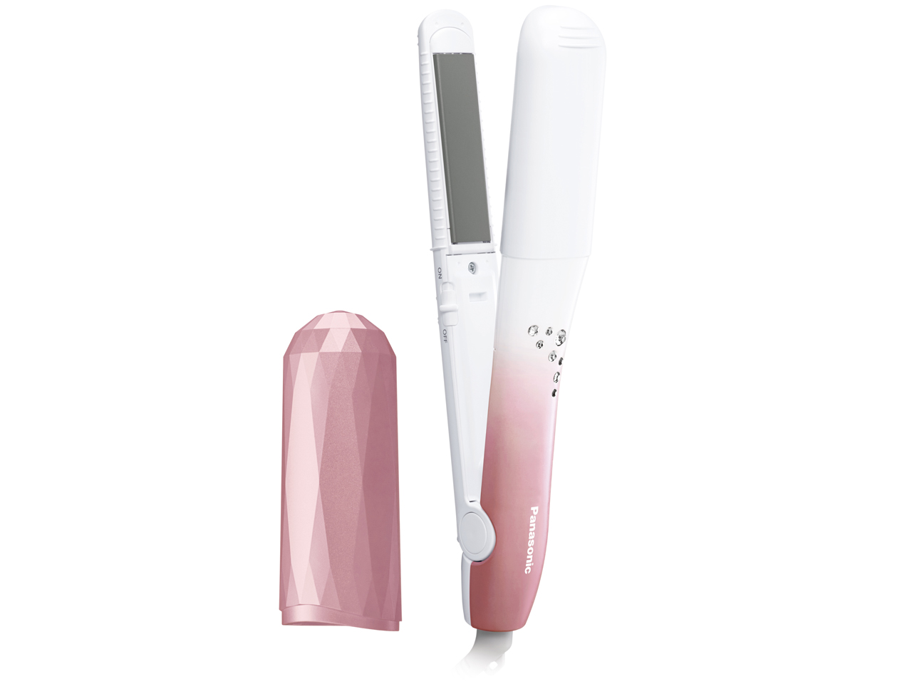 パナソニック コンパクトアイロン ミニコテ 3Way EH-HV26-VP [ビビット