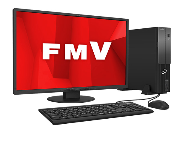 FMV ESPRIMO DH�V���[�Y WD2/D1 KC_WD2D1_A043 Core i7�E������8GB�EHDD 1TB�EBlu-ray�E23.8�^�t���EOffice���ڃ��f�� �̐��i�摜