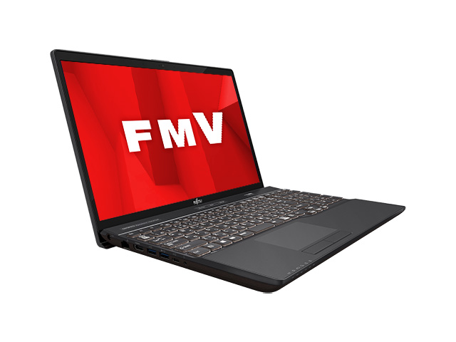 FMV LIFEBOOK AH�V���[�Y WA3/D1 KC_WA3D1_A030 Core i7�E������8GB�ESSD 128GB+HDD 1TB�EBlu-ray���ڃ��f�� [�u���C�g�u���b�N] �̐��i�摜