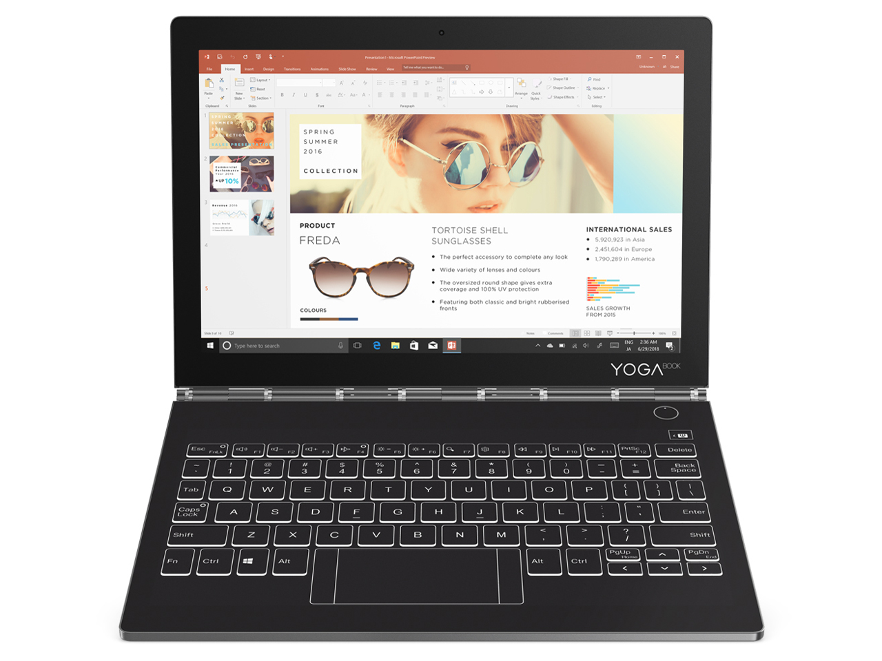 YOGA BOOK C930 ZA3S0144JP �̐��i�摜