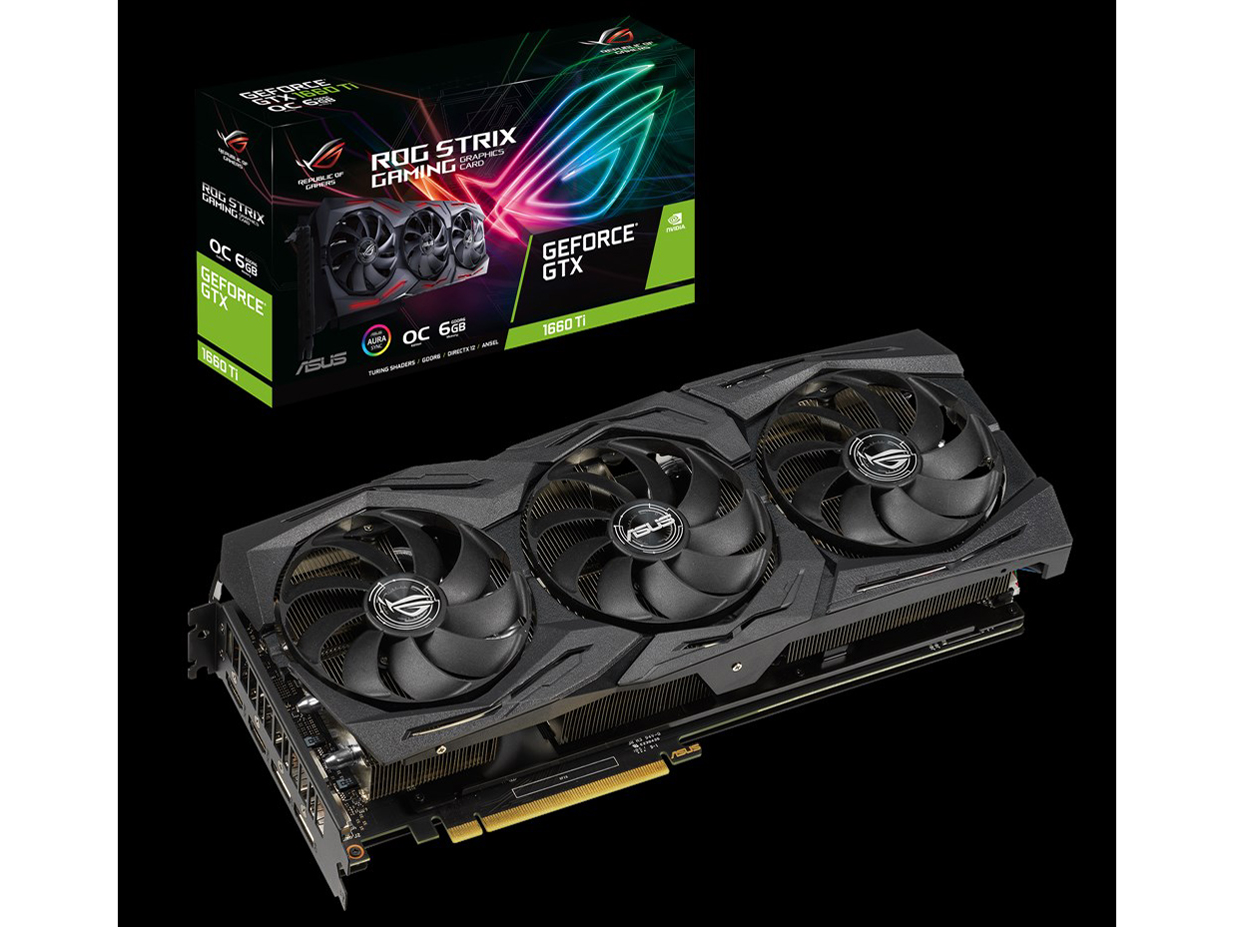 ROG-STRIX-GTX1660TI-O6G-GAMING [PCIExp 6GB] �̐��i�摜