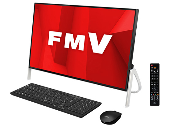 FMV ESPRIMO FH�V���[�Y WF1/D1 KC_WF1D1_A029 Core i7�ETV�@�\�E������8GB�EHDD 3TB+16GB Optane �������EBlu-ray���ڃ��f�� [�u���b�N] �̐��i�摜