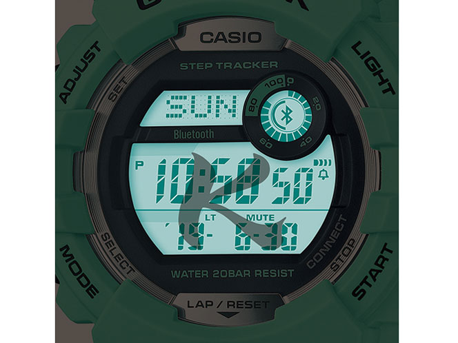 G-SHOCK �W�[�E�X�N���b�h �����_ SHICHI-FUKU-JIN ���\�����f�� GBD-800SLG-3JR