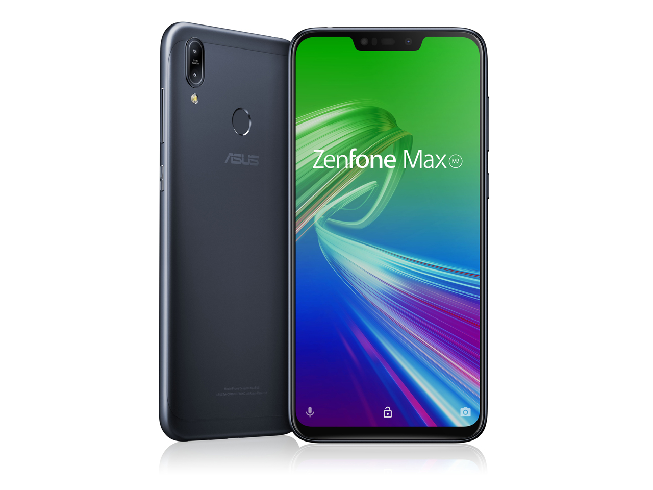 ZenFone Max (M2) 32GB SIM�t���[ [�~�b�h�i�C�g�u���b�N] �̐��i�摜