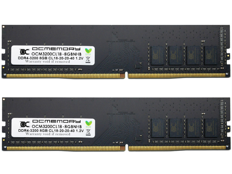 OCM3200CL18D-16GBNHB [DDR4 PC4-25600 8GB 2���g] �̐��i�摜