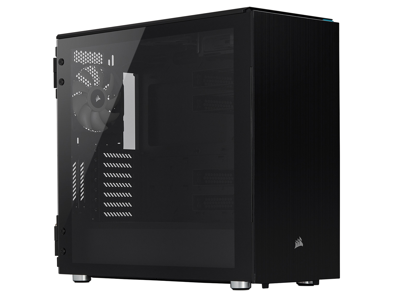 Corsair Carbide 678C Tempered Glass CC-9011170-WW [ホワイト