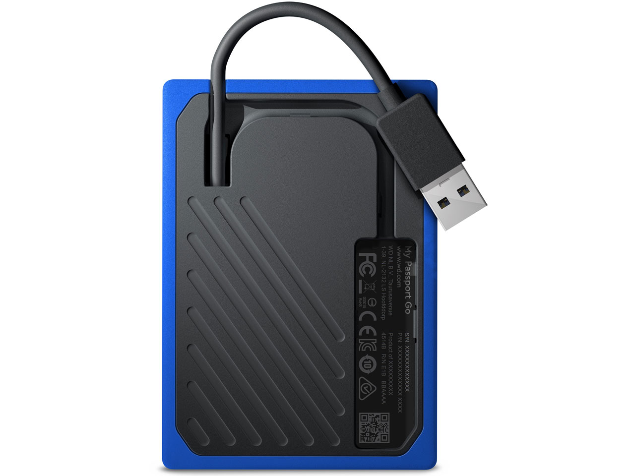 My Passport Go WDBMCG0010BBT-WESN [�u���[]