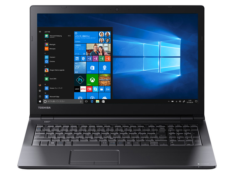 dynabook BZ35/MB ���i.com���� PBZ35MB-SRC-K 15.6�^HD Core i3 8130U 500GB_HDD Office�Ȃ� �̐��i�摜