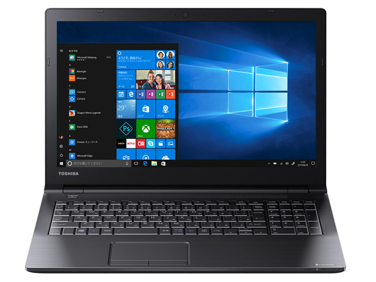 dynabook BZ55/JB ���i.com���� PBZ55JB-SRA-K 15.6�^HD Core i7 8550U 1TB_HDD Office�Ȃ� �̐��i�摜