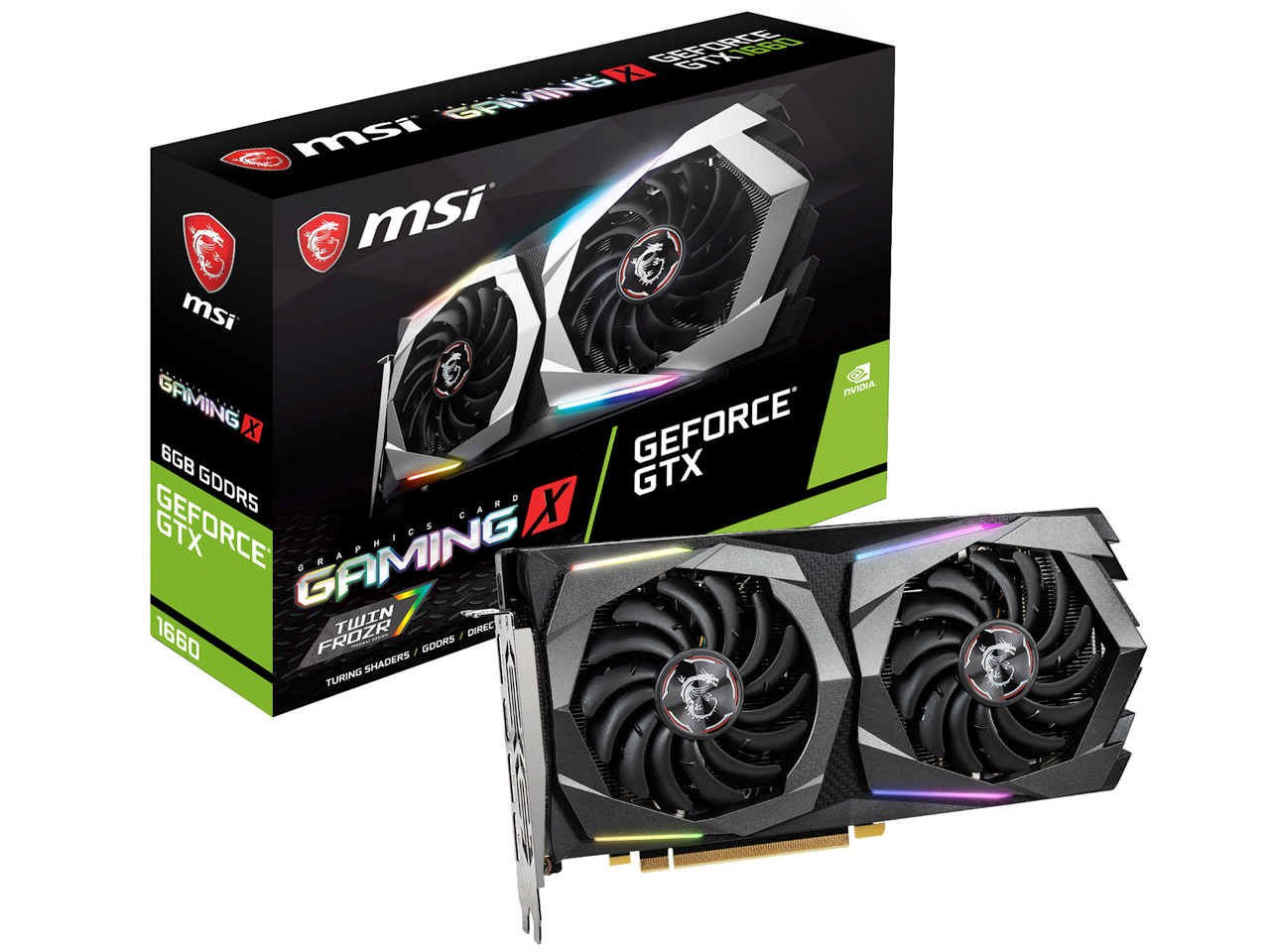 NVIDIA GeForce GTX 1660 6GB デュアルファン+spbgp44.ru