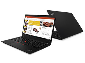 ThinkPad T490s ���i.com���� Core i5�E8GB�������[�E256GB SSD�E�t��HD�t������ �p�t�H�[�}���X 20NXCTO1WW �̐��i�摜