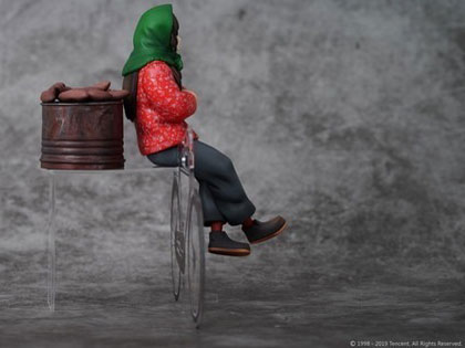 ��l�V�� THE OUTCAST 1/10 �g��� �~�̏Ă���Ver.