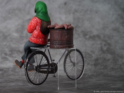 ��l�V�� THE OUTCAST 1/10 �g��� �~�̏Ă���Ver.