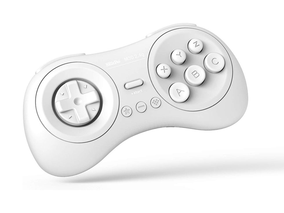 M30 2.4G Wireless GamePad for MD CY-8BDM30W-WH [�z���C�g]