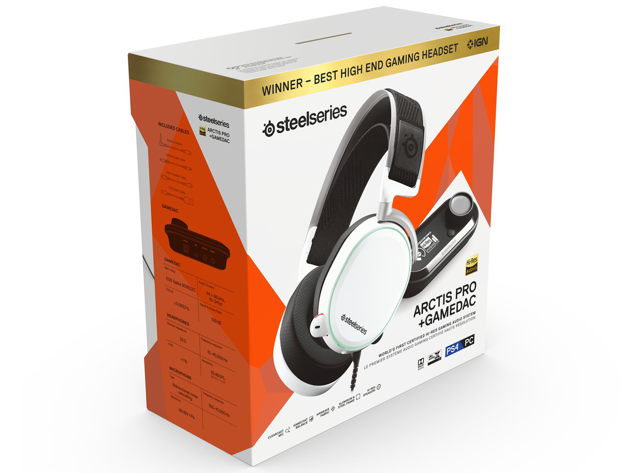 Arctis Pro + GameDAC [�z���C�g]