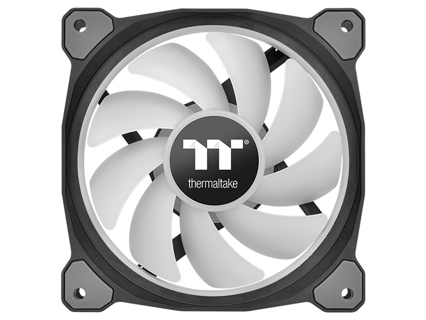 Riing Duo PLUS 12 RGB Radiator Fan TT Premium Edition 3Pack CL-F073-PL12SW-A �̐��i�摜