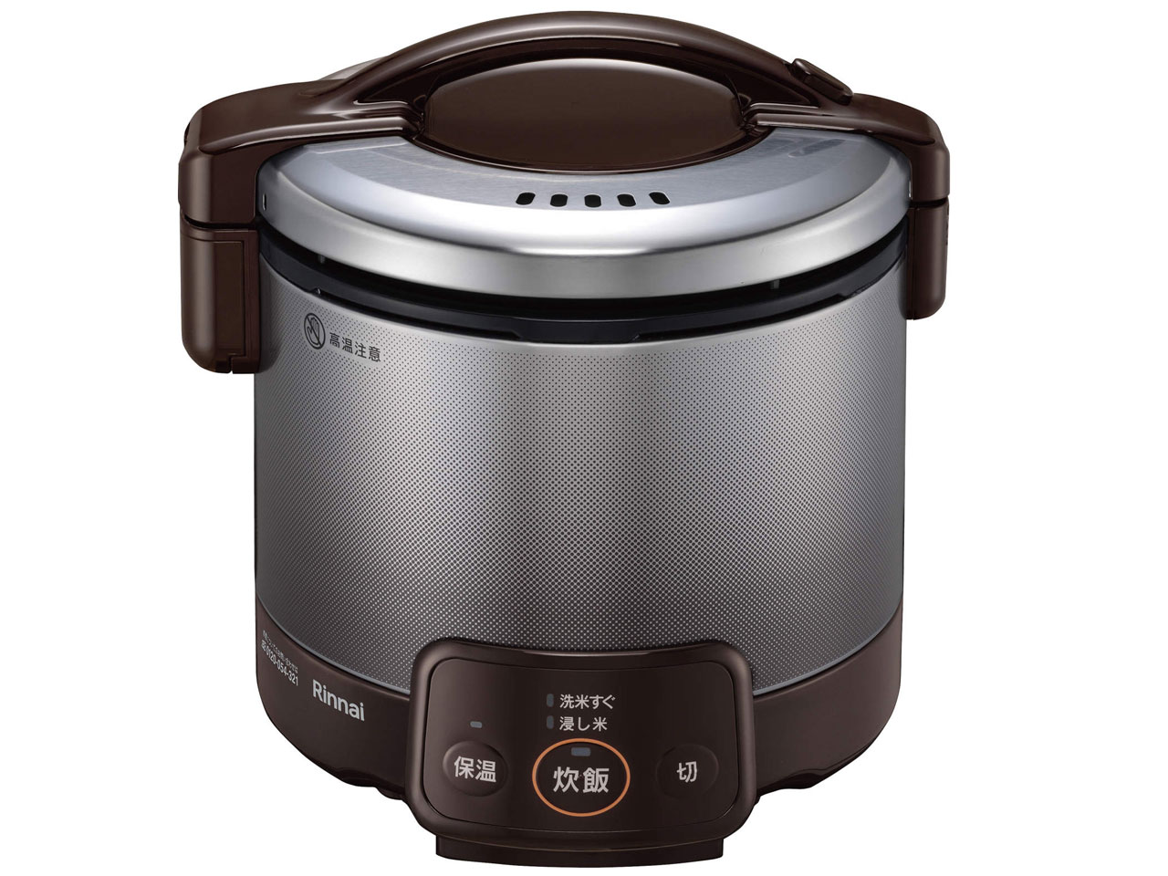 Rinnai 電気ジャー付きガス炊飯器RR-030VQ(W) (プロパン用 Amazon | リンナイ 3合 ガス炊飯器 こがまるVQシリーズ