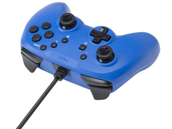 CYBER�E�W���C���R���g���[���[ ���C�g �L���^�C�v(SWITCH�p) CY-NSGYCL-BL [�u���[]