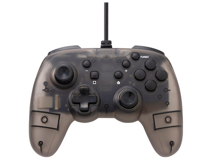 CYBER�E�W���C���R���g���[���[ ���C�g �L���^�C�v(SWITCH�p) CY-NSGYCL-CBK [�N���A�u���b�N] �̐��i�摜